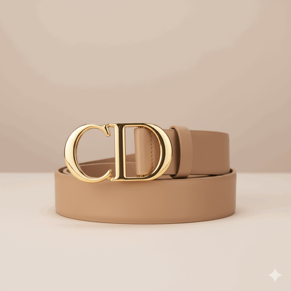 Cinturón Classic Gold Beige