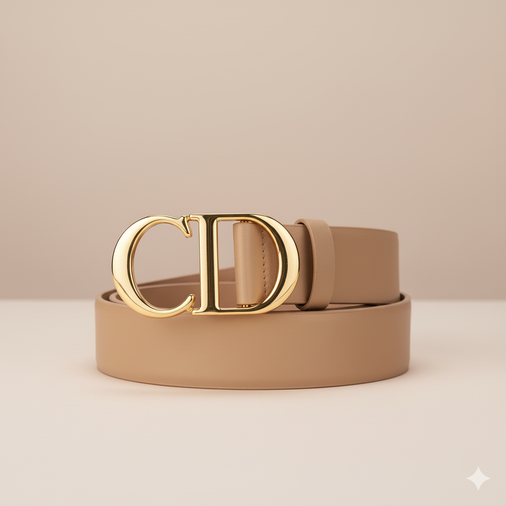 Cinturón Classic Gold Beige